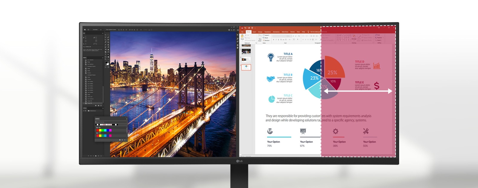 LG 34BA85QE-B curved