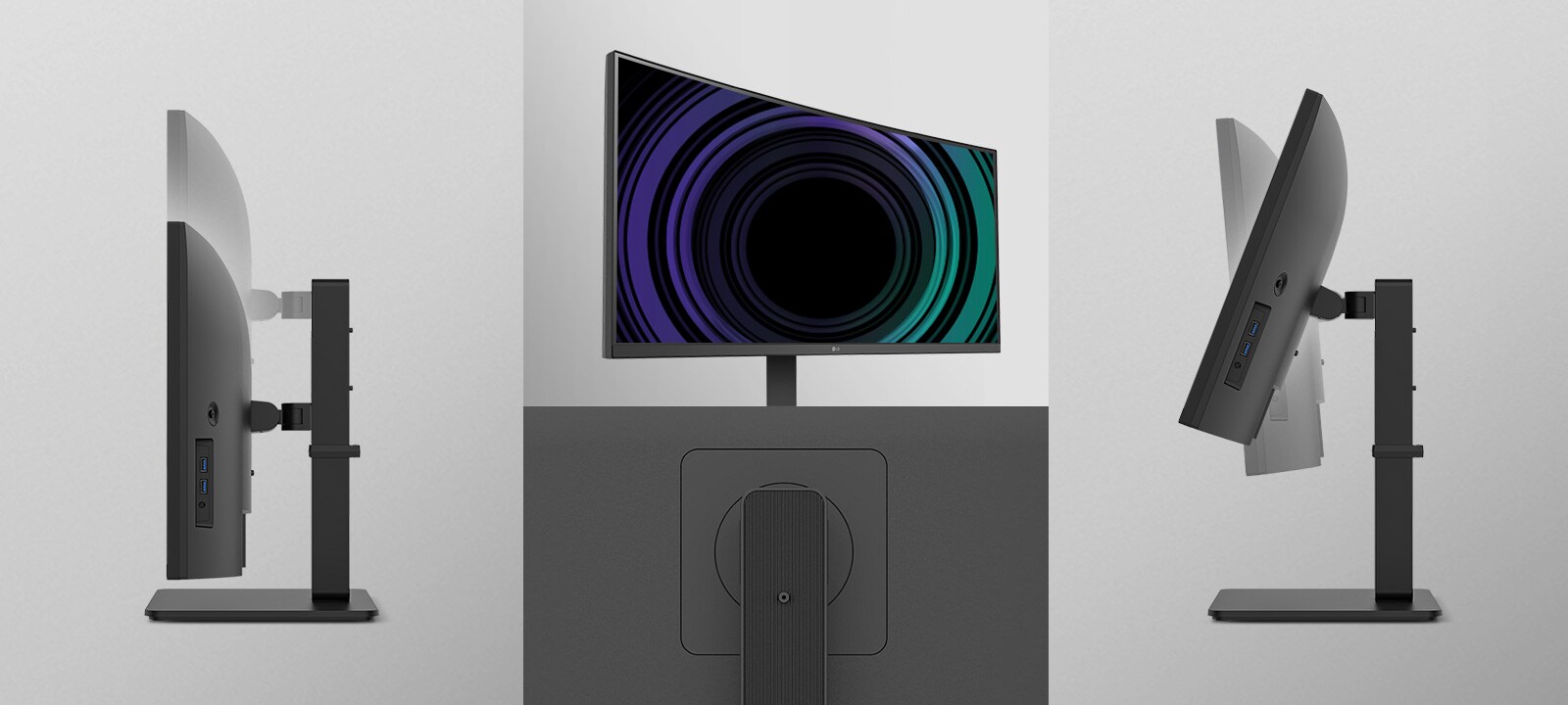 LG 34BA85QE-B ergonomics
