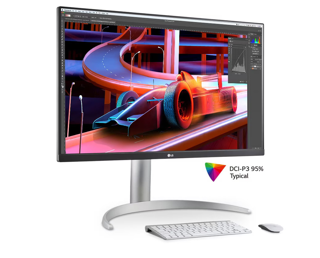 LG DCI-P3 Calibrated Monitor 27UP850K-W