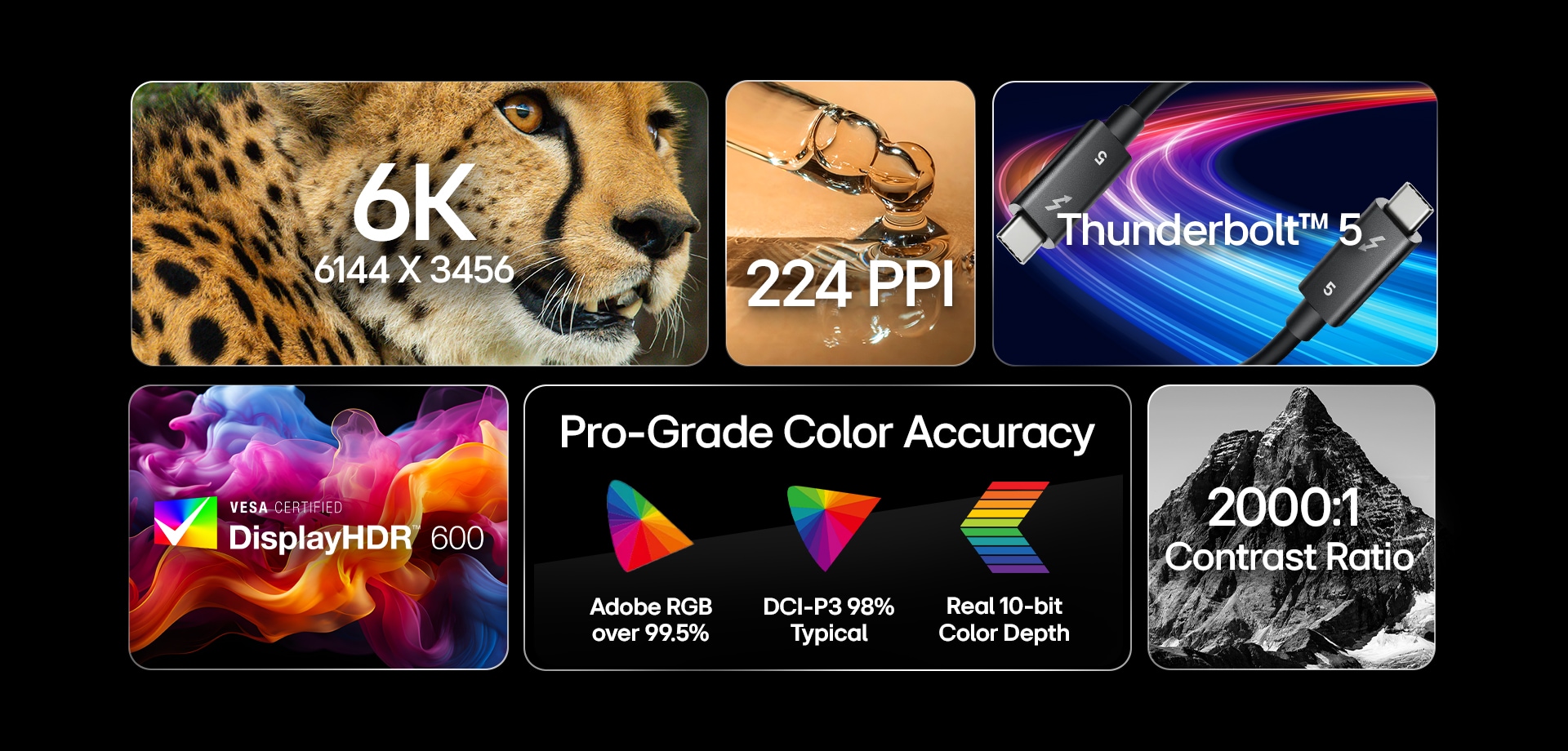 LG Ultrafine evo 6K features