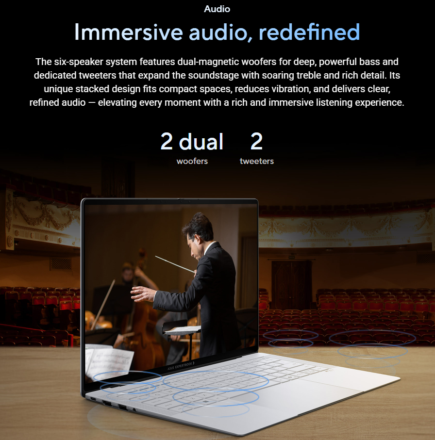 ASUS Dolby speakers