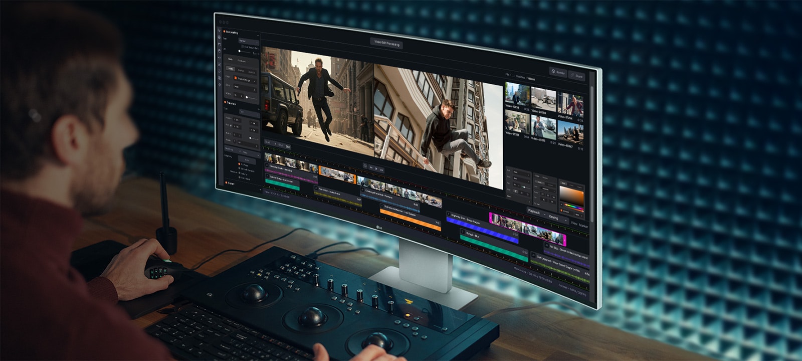 LG 40U990A-W UltraFine 5K2K low blue light